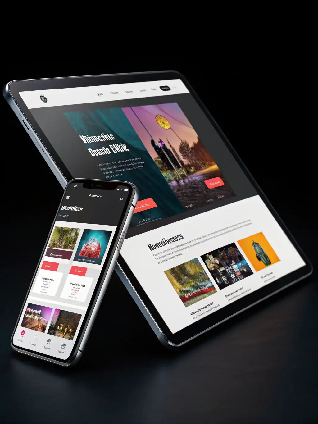 A visual representation of improved mobile responsiveness on various devices, highlighting the seamless user experience provided by Boundless Digital Agency.