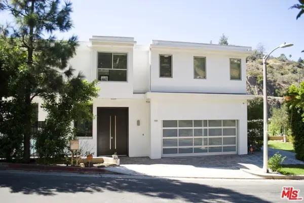 The front entrance to Hill House — discreet, elevated, and designed for privacy.