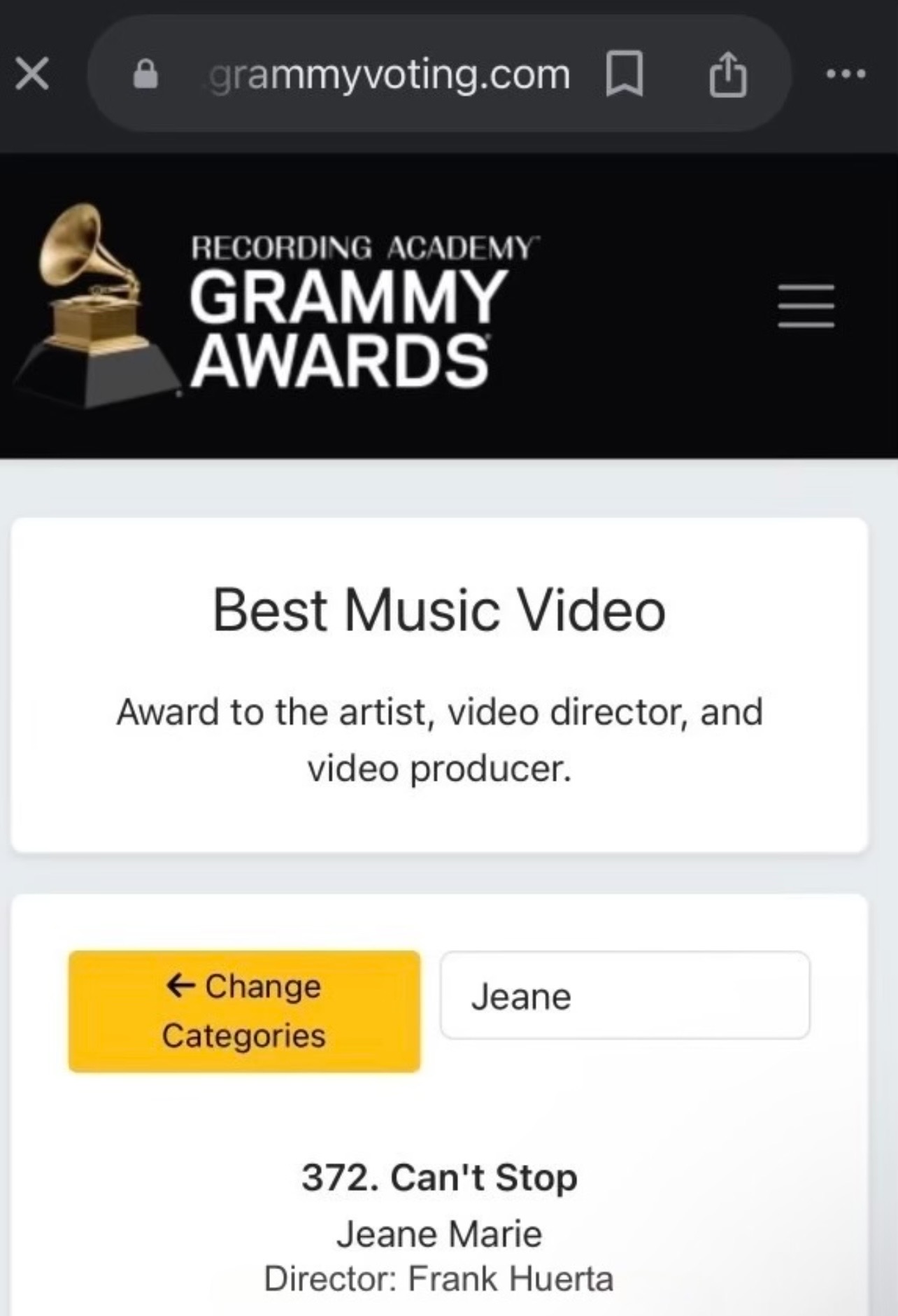 Grammy Consideration Boundless Digital Agency